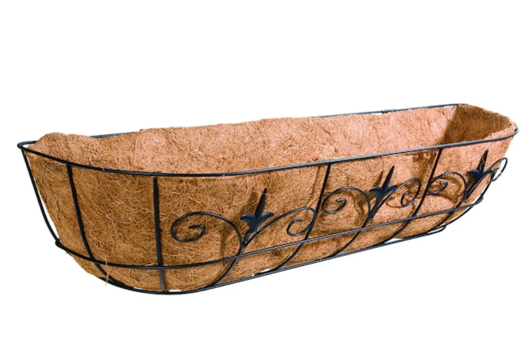 Set of 3 Decorative Metal Planter Baskets