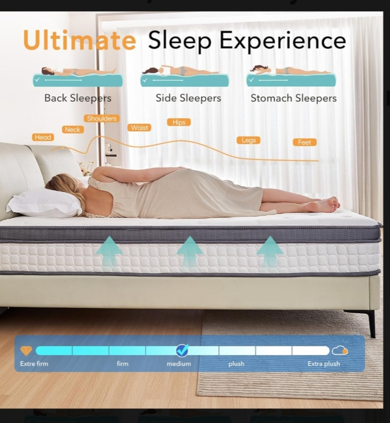 Caopu Queen Mattress New In Box - photo 2