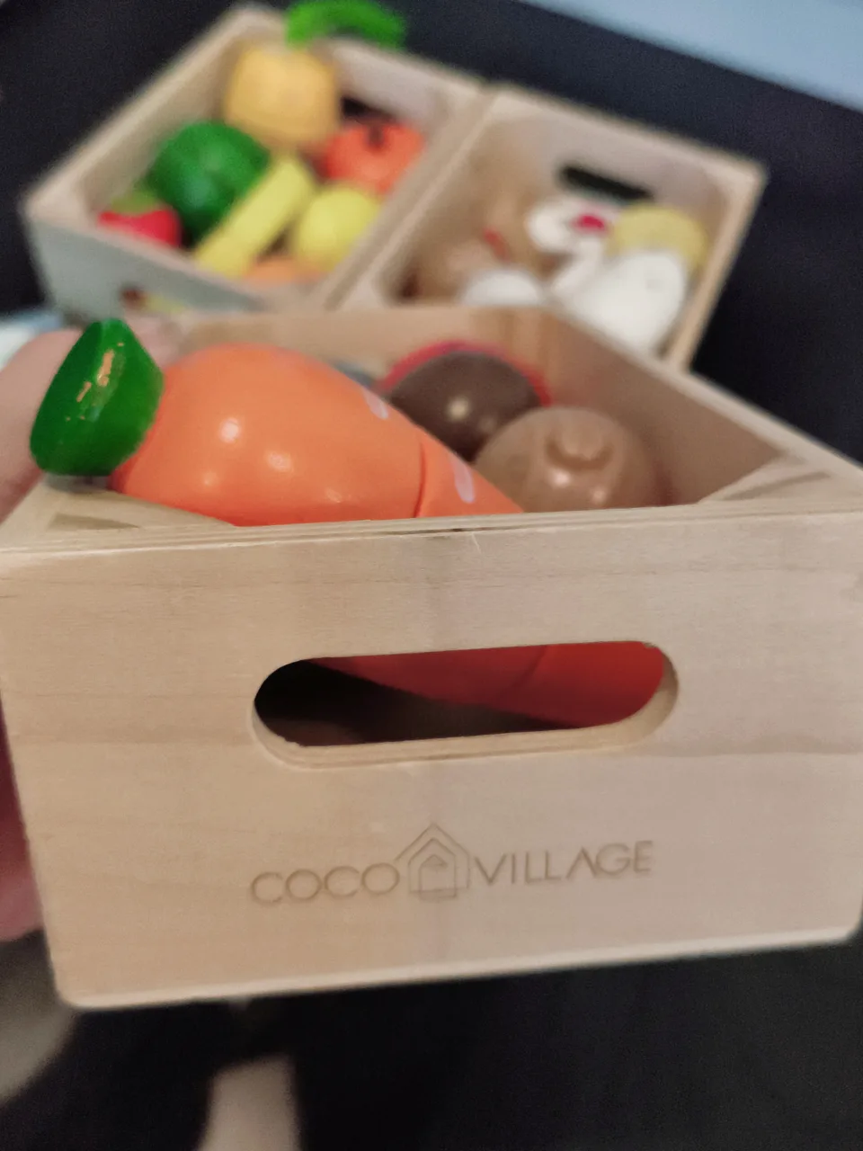 Le Toy Van & Coco Village Wooden Food Set image indicator(4)