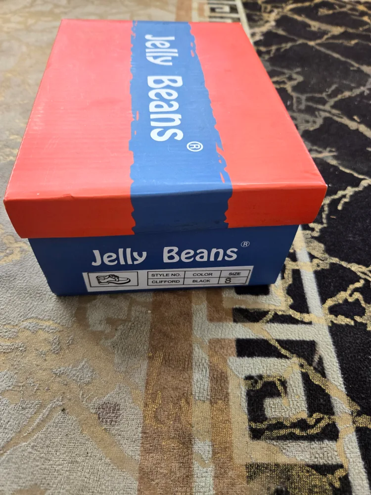 Jelly Beans Black Shoes - Size 8 thumbnail