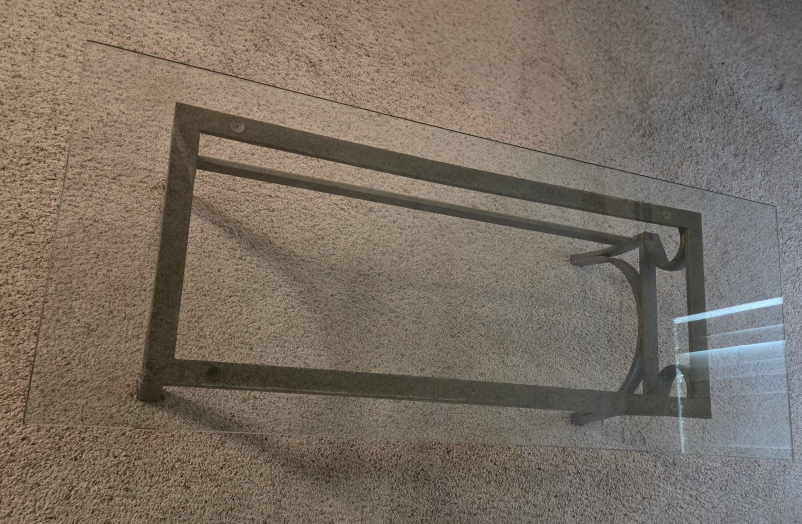 Glass Top Coffee Table
