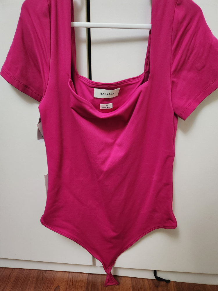 Babaton Contour Bodysuit - Granita Pink, M