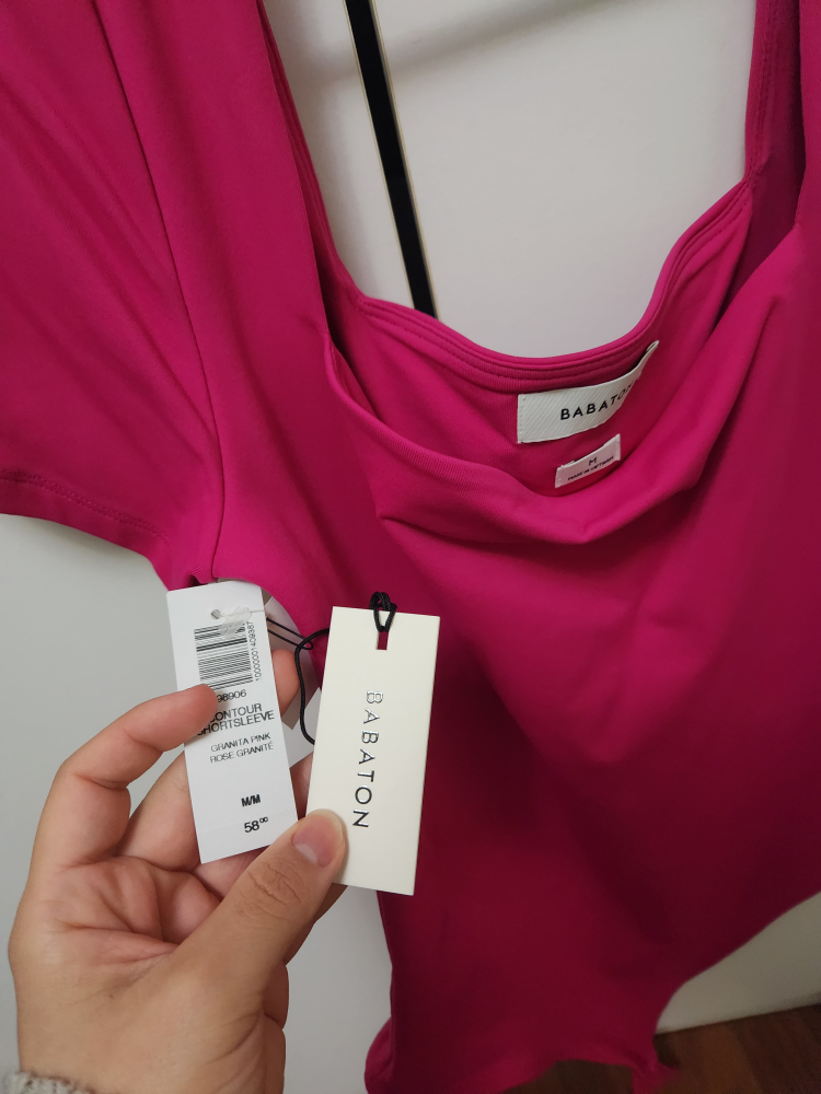 Babaton Contour Bodysuit - Granita Pink, M - photo 3