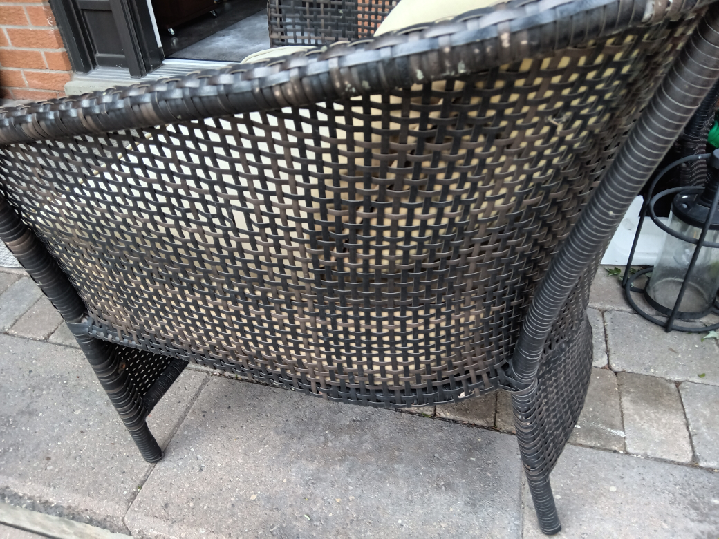 Wicker Patio Chairs - Set of 2 - photo 2