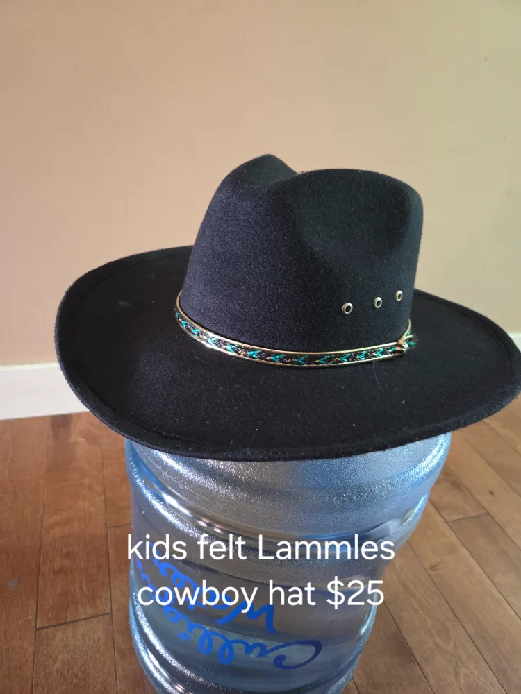 Kids Felt Cowboy Hat thumbnail