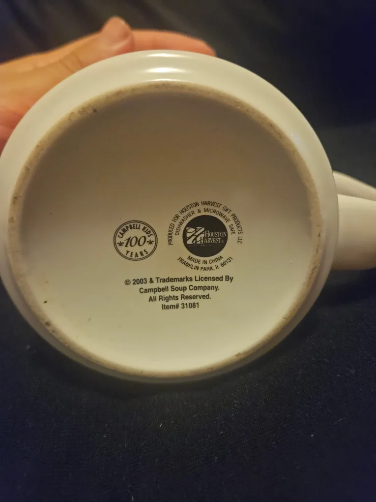 Campbell's Soup Kids 100 Years (1904-2004) vintage coffee mug image indicator(4)