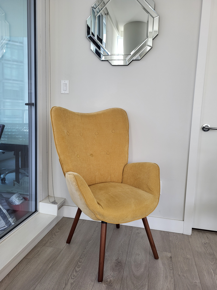 Yellow Accent Chair - photo 2