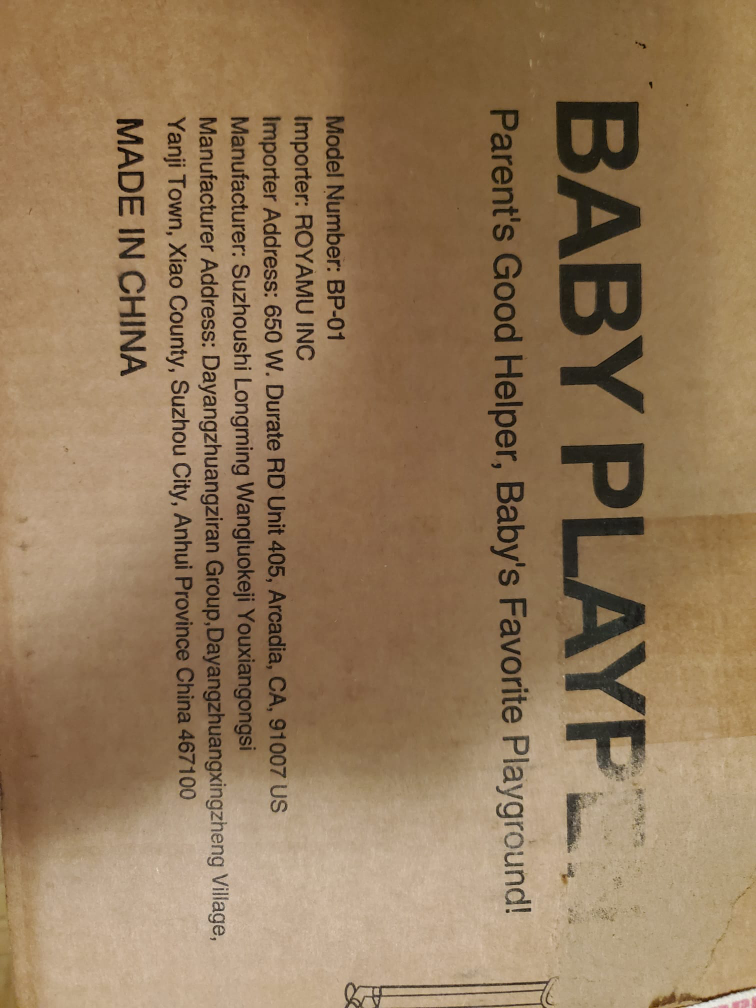 Baby Playpen with Play Mat BP-01 - photo 3