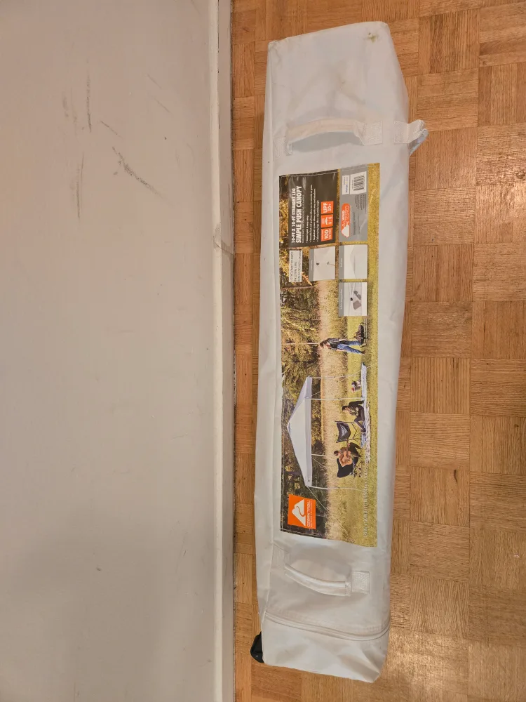 Ozark Trail 10' x 10' Straight Leg Simple Push Canopy thumbnail