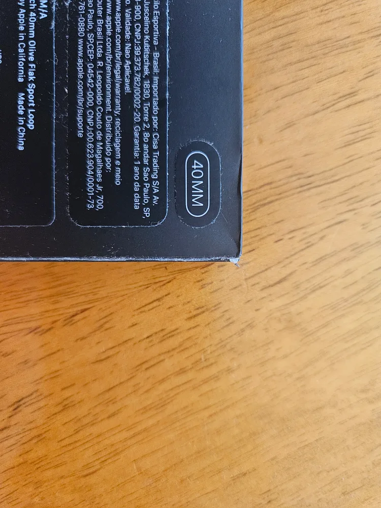 Apple Watch Nike Sport Loop 40mm Olive Flak (New) image indicator(3)