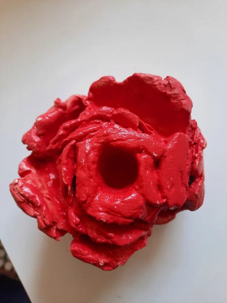 Handmade Ceramic rose pick up only thumbnail