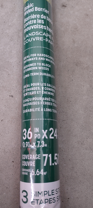 Brand New Weed Barrier Roll - photo 2