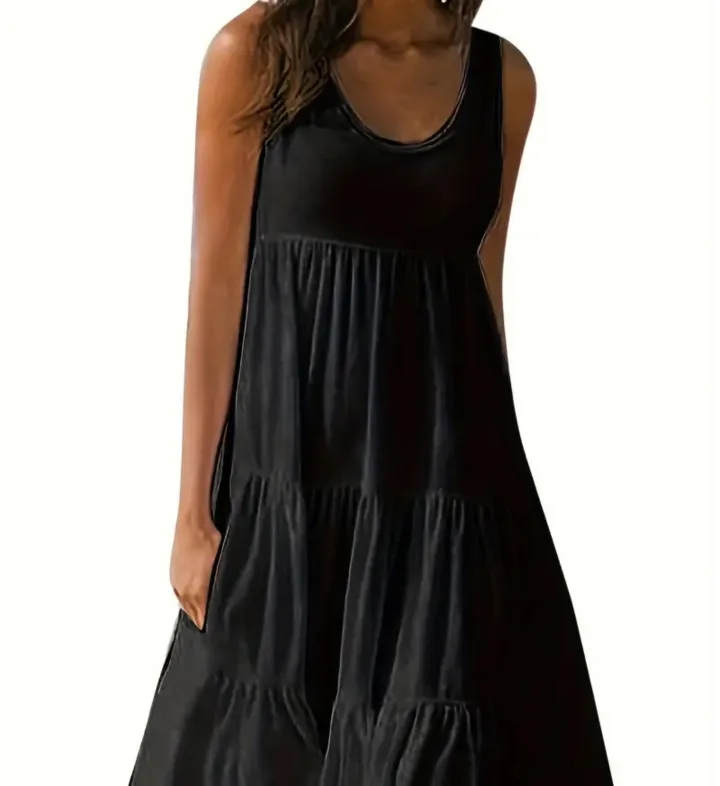 Sleeveless Tiered Dress image indicator(2)