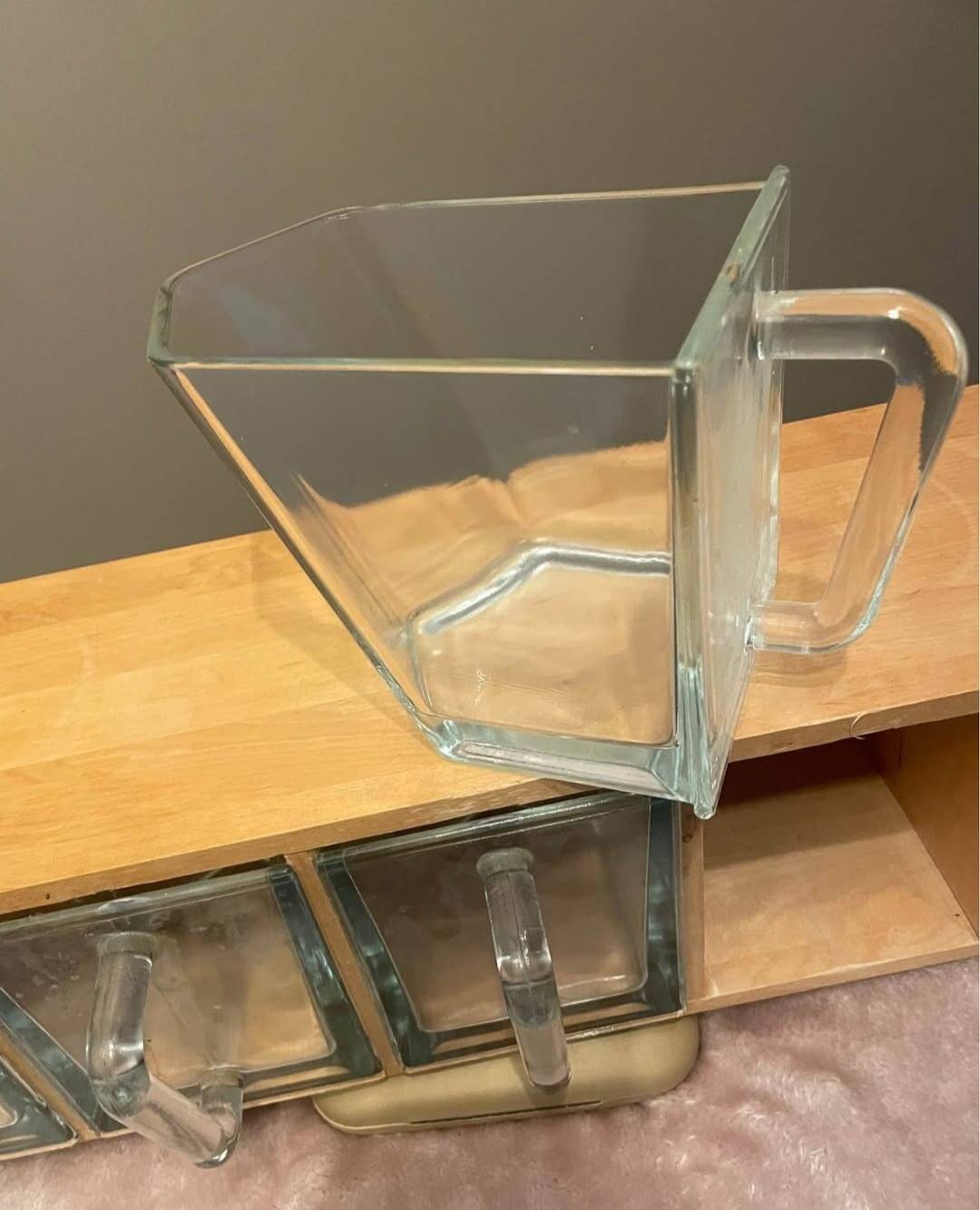 Wooden and Glass Storage - photo 2