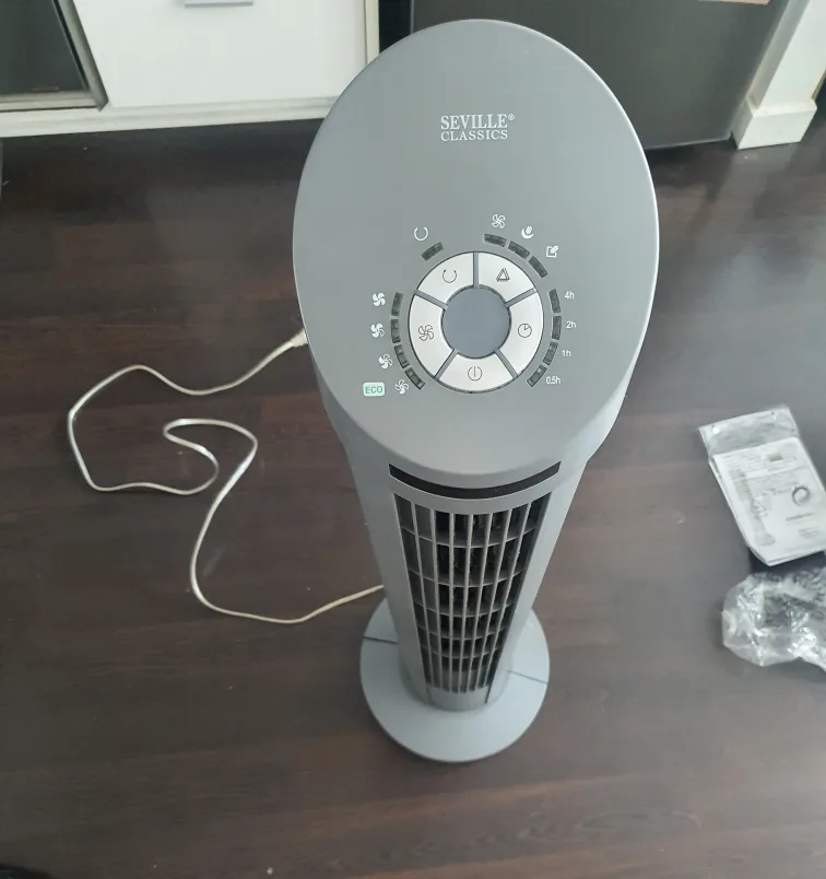 Seville Classics UltraSlimline Tower Fan thumbnail