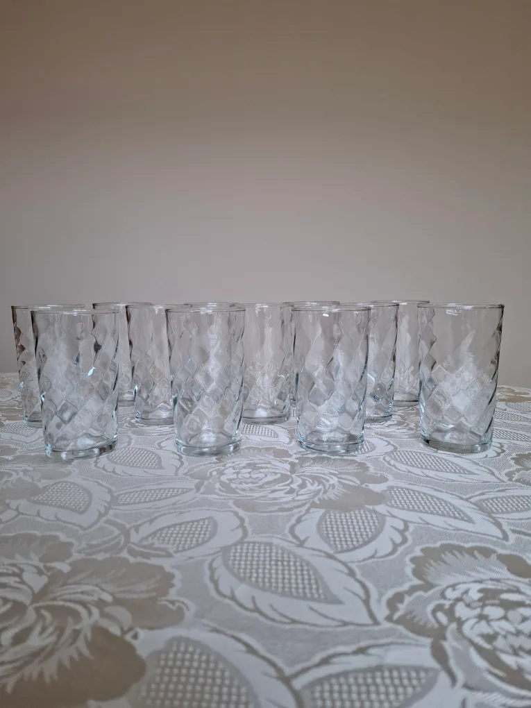 Set of 12 Drinking Glasses $1 each image indicator(4)