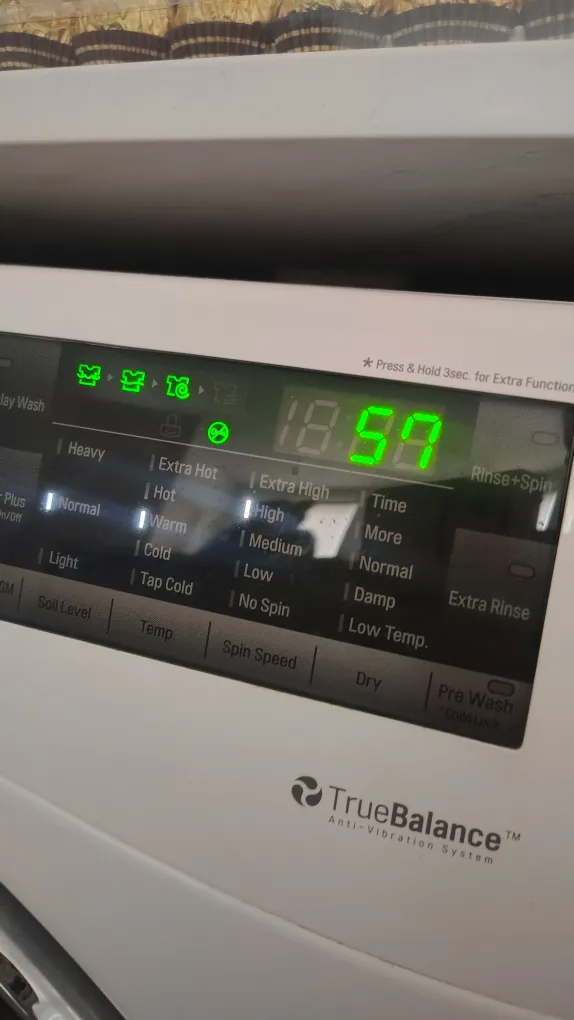 LG Front Load Washing Machine image indicator(3)