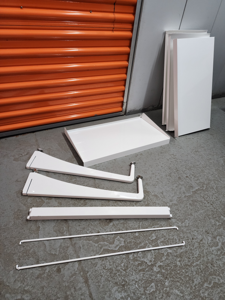 Elfa Freestanding Angled Shelving System - photo 2