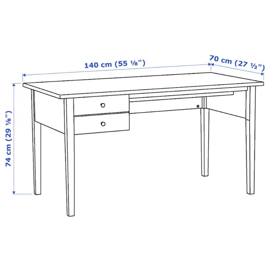 Moving our Sale - Desk with Drawers - photo 3