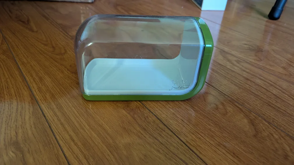 Joie Green & Clear Butter Dish thumbnail