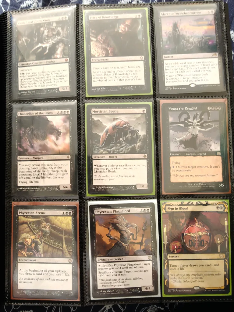Magic the Gathering Cards Lot (Rare) (Black) image indicator(2)