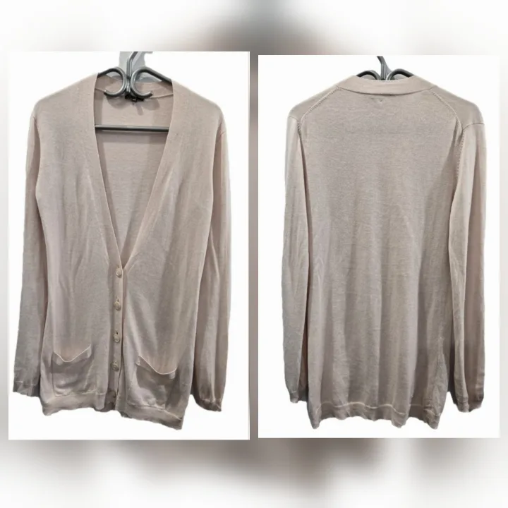 Theory Gwyneth New Cashcotton Cardigan Size S/M image indicator(6)