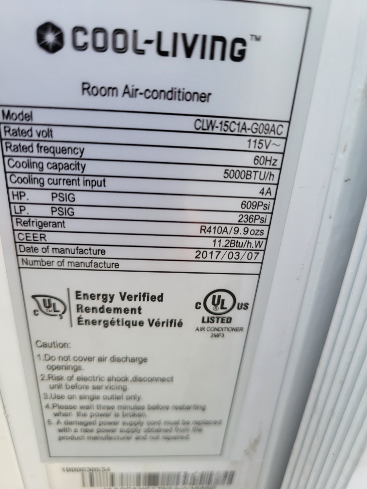 COOL-LIVING Room Air Conditioner - photo 2