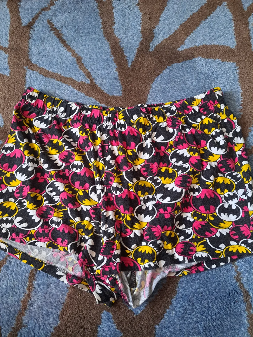 Batman Patterned PJ Shorts - Size S thumbnail