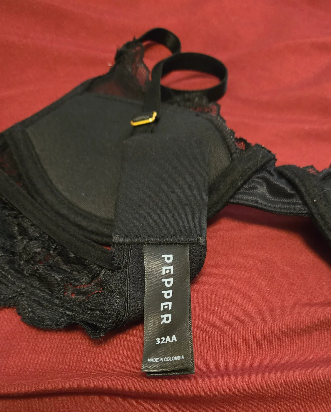 32AA Pepper All You Bra Black image indicator(3)