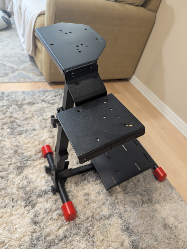 VIVO Racing Wheel Stand with Gear Shifter & Pedal Mount - photo 2
