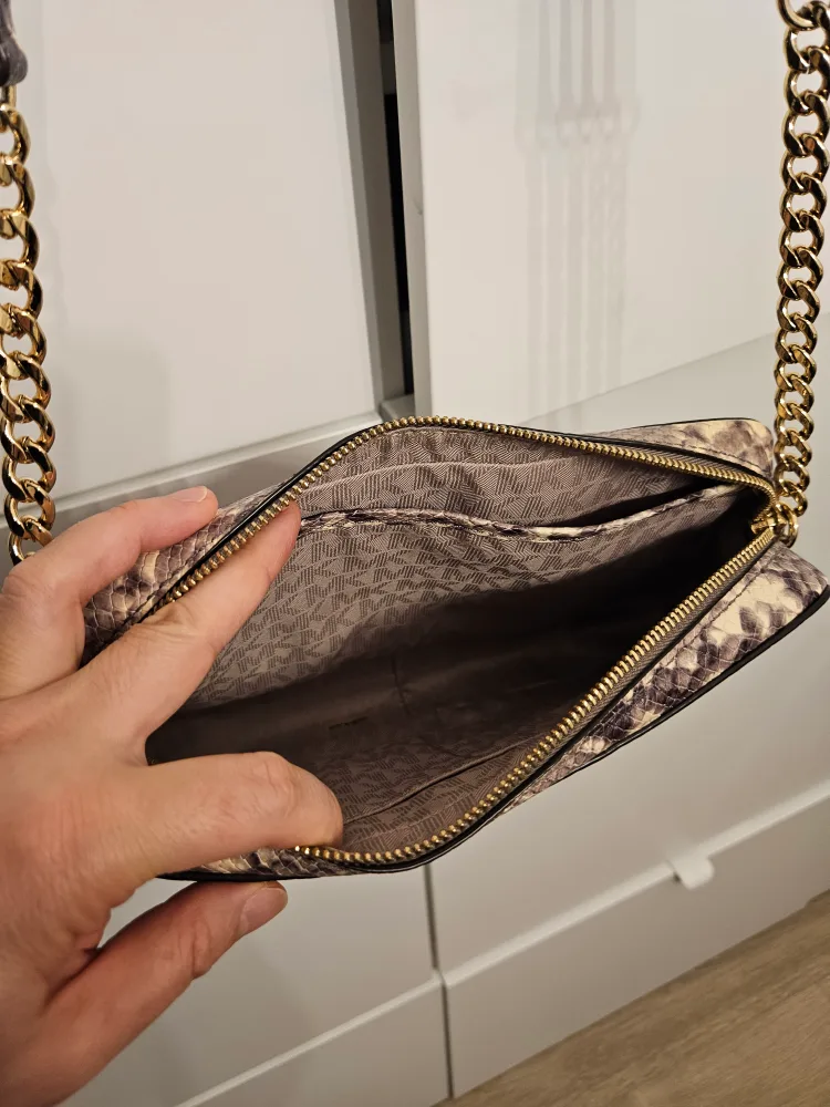 Michael Kors Snakeskin Crossbody Bag image indicator(3)