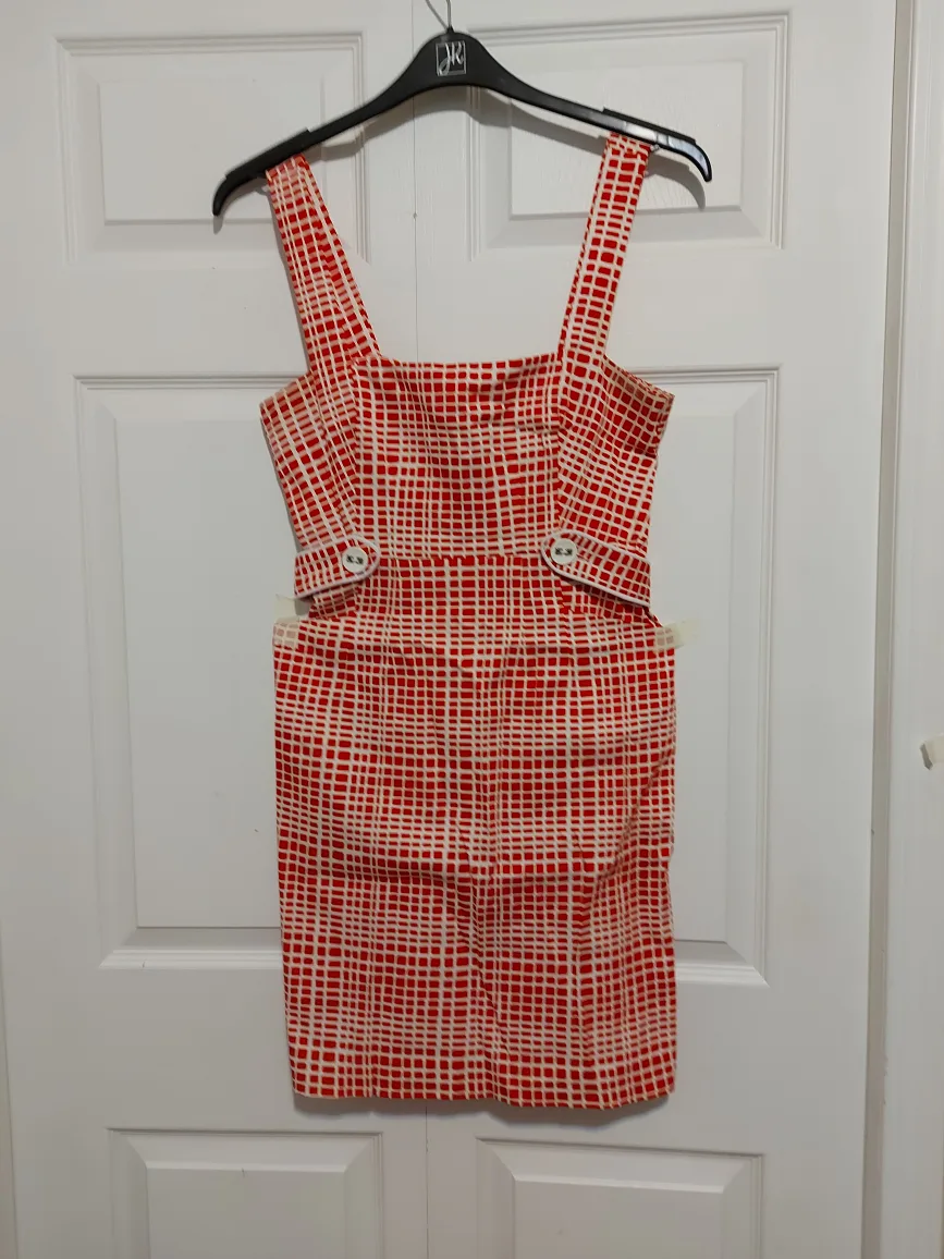 Red & White Checkered Dress thumbnail