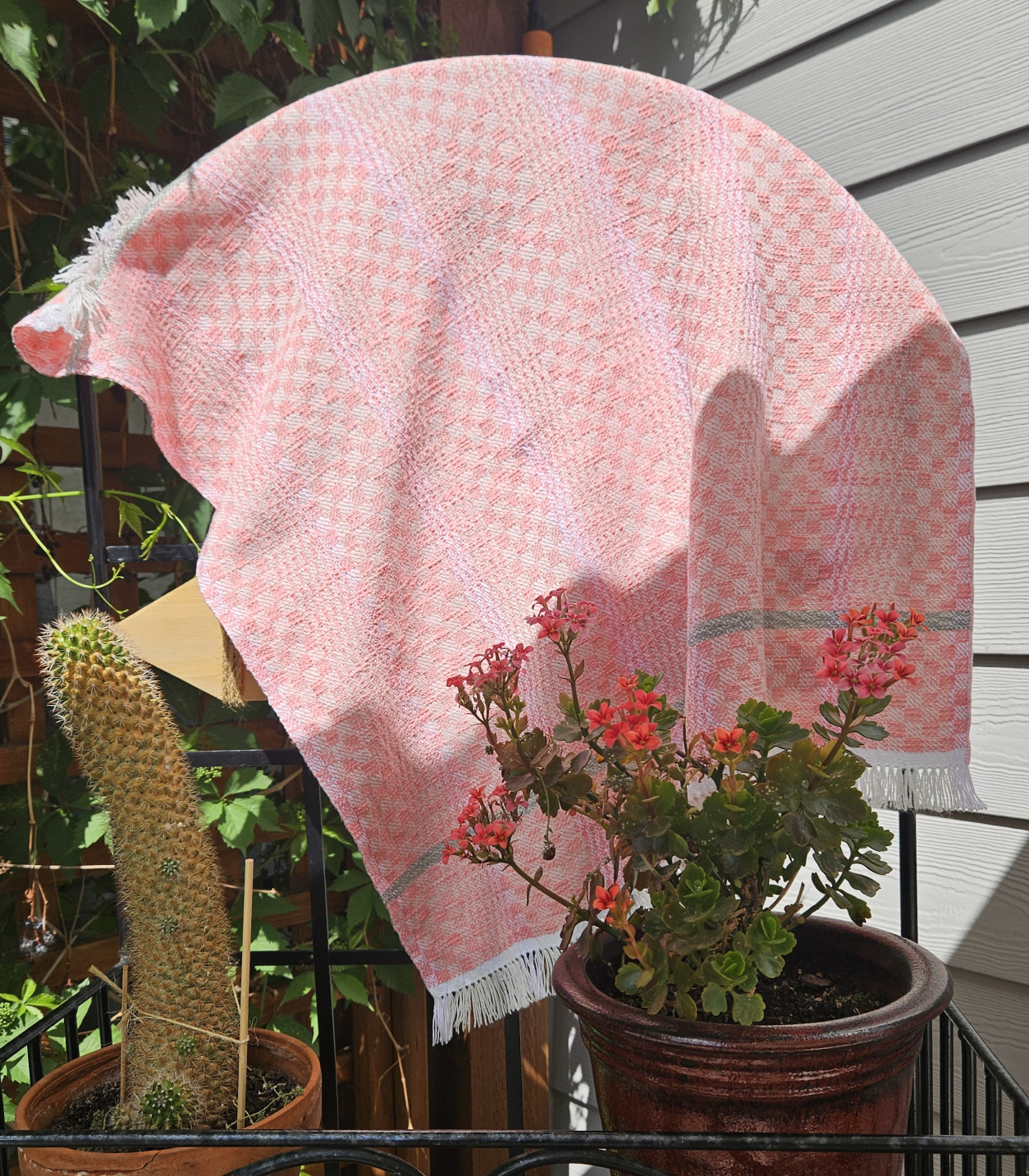 handwoven baby blanket