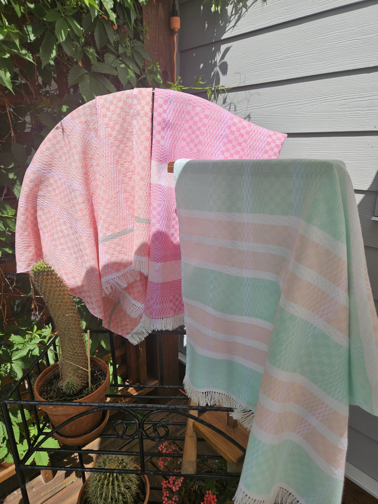 handwoven baby blanket - photo 2