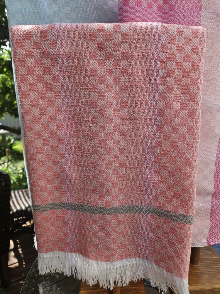 handwoven baby blanket - photo 3