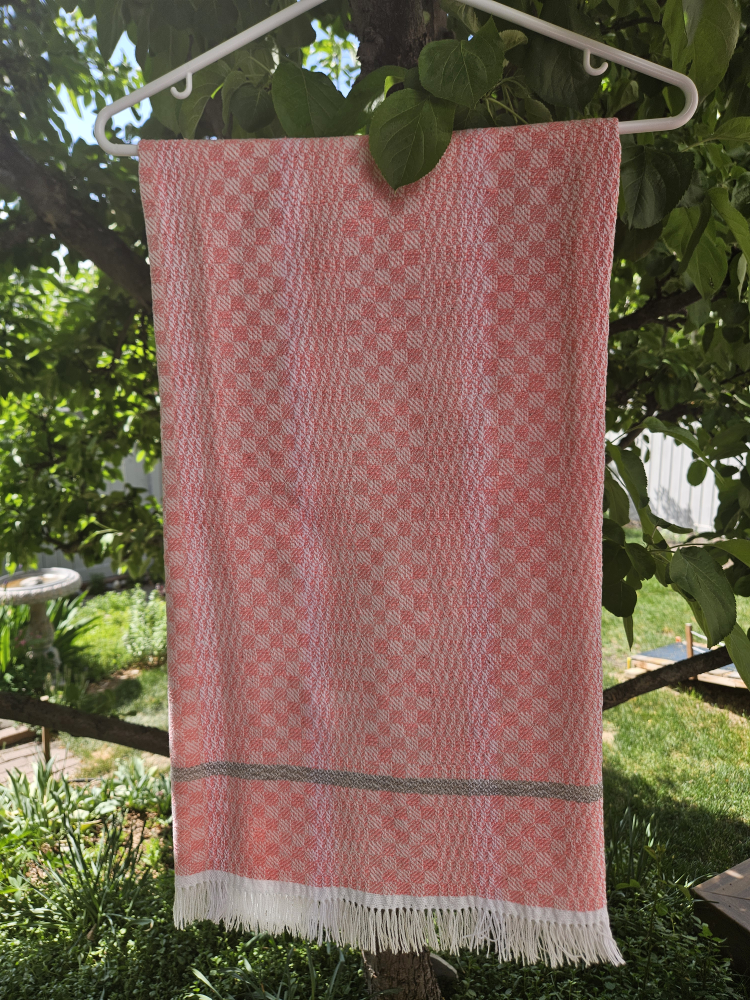 handwoven baby blanket - photo 5