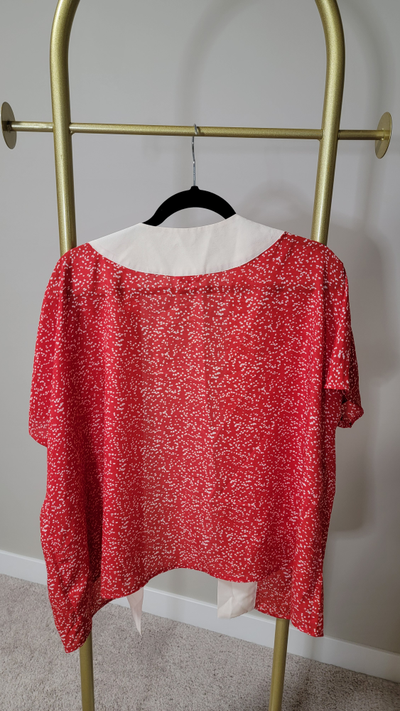 Forever 21 Red Kimono cardigan - photo 5