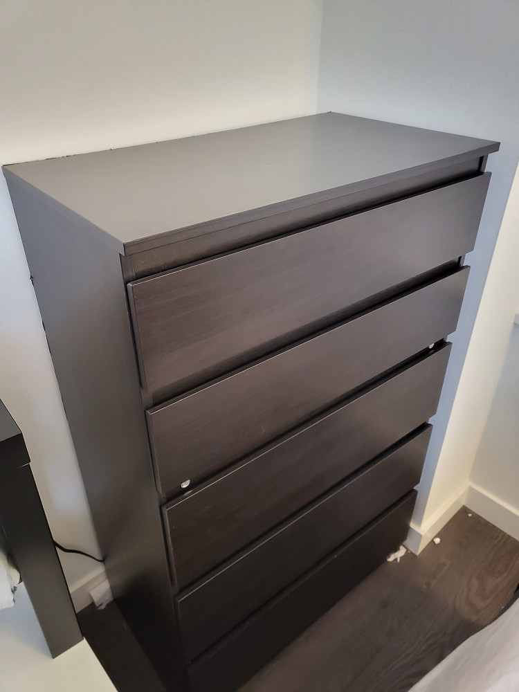 Black Dresser – $98 – Great Condition!