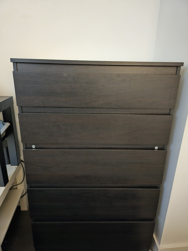 Black Dresser – $98 – Great Condition! - photo 2
