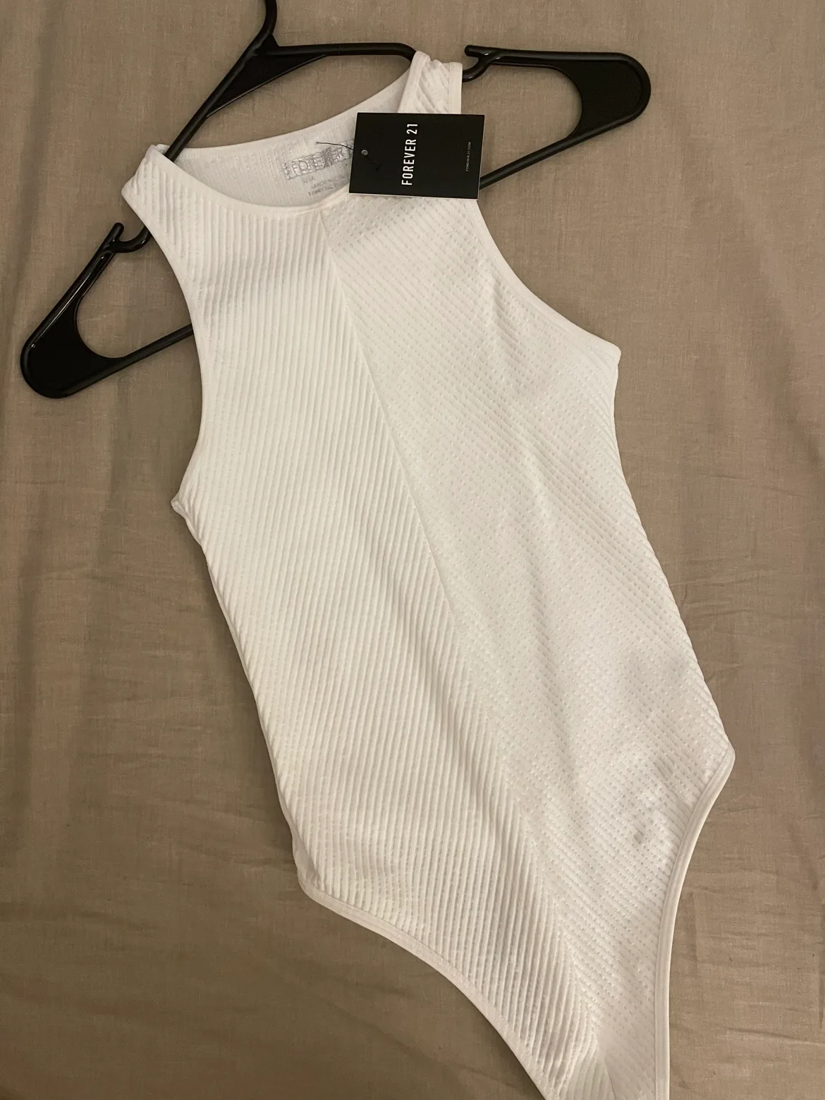 Forever 21 White Bodysuit thumbnail