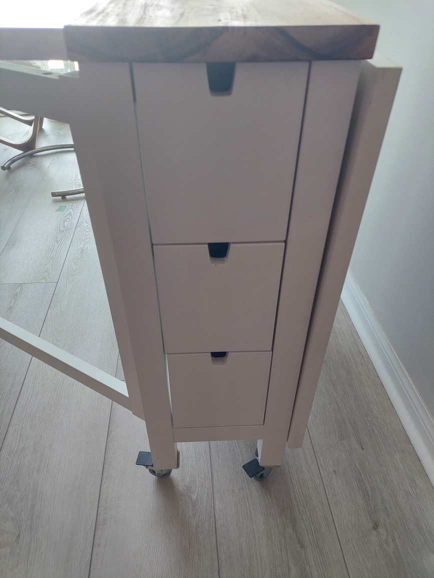 IKEA Norden Gateleg Table - White/Birch - photo 3