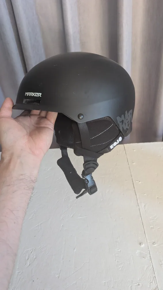 Marker Ski/Snowboard Helmet - Black - Size OS (51-56cm) thumbnail