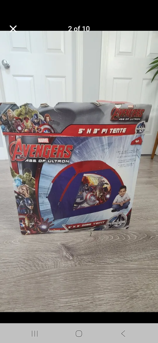 kids marvel outdoor tent image indicator(2)