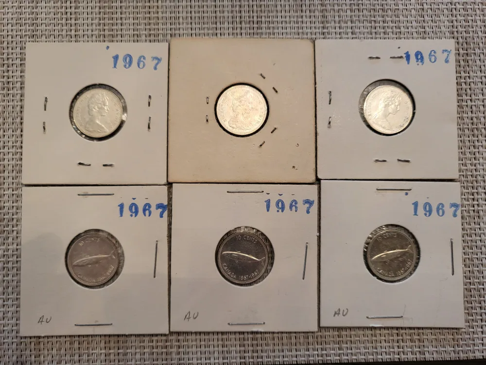 1967 Canadian Coin Collection image indicator(2)