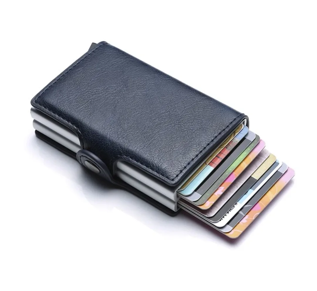 Wallet Credit Card Holder Mens Rfid Bank Cardholder Case Wallet thumbnail
