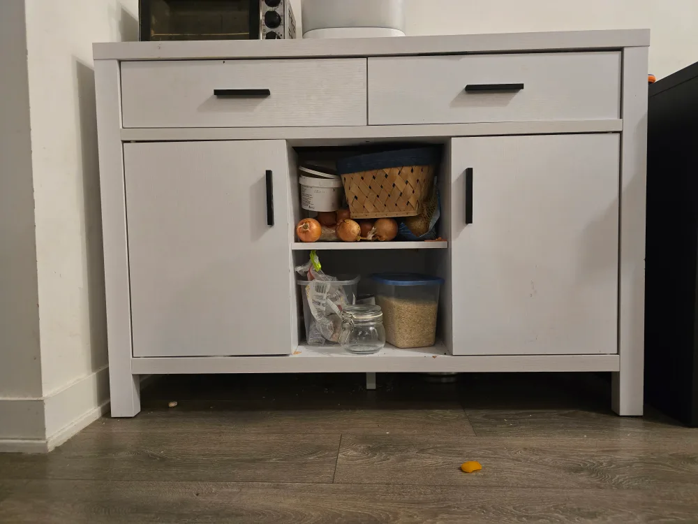 White Wooden Cabinet thumbnail
