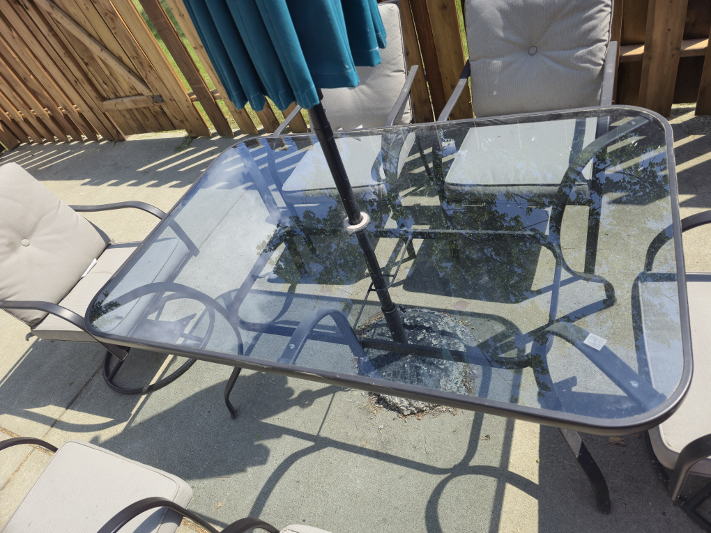Outdoor Patio Dining Set with Umbrella - photo 5