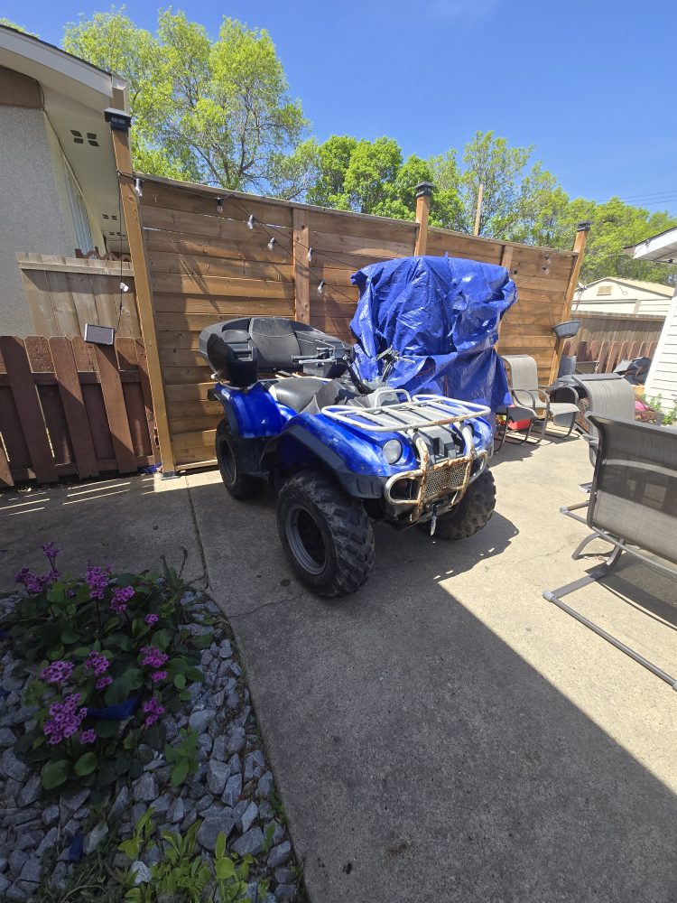 Blue ATV kodiak 400 2003 - photo 3