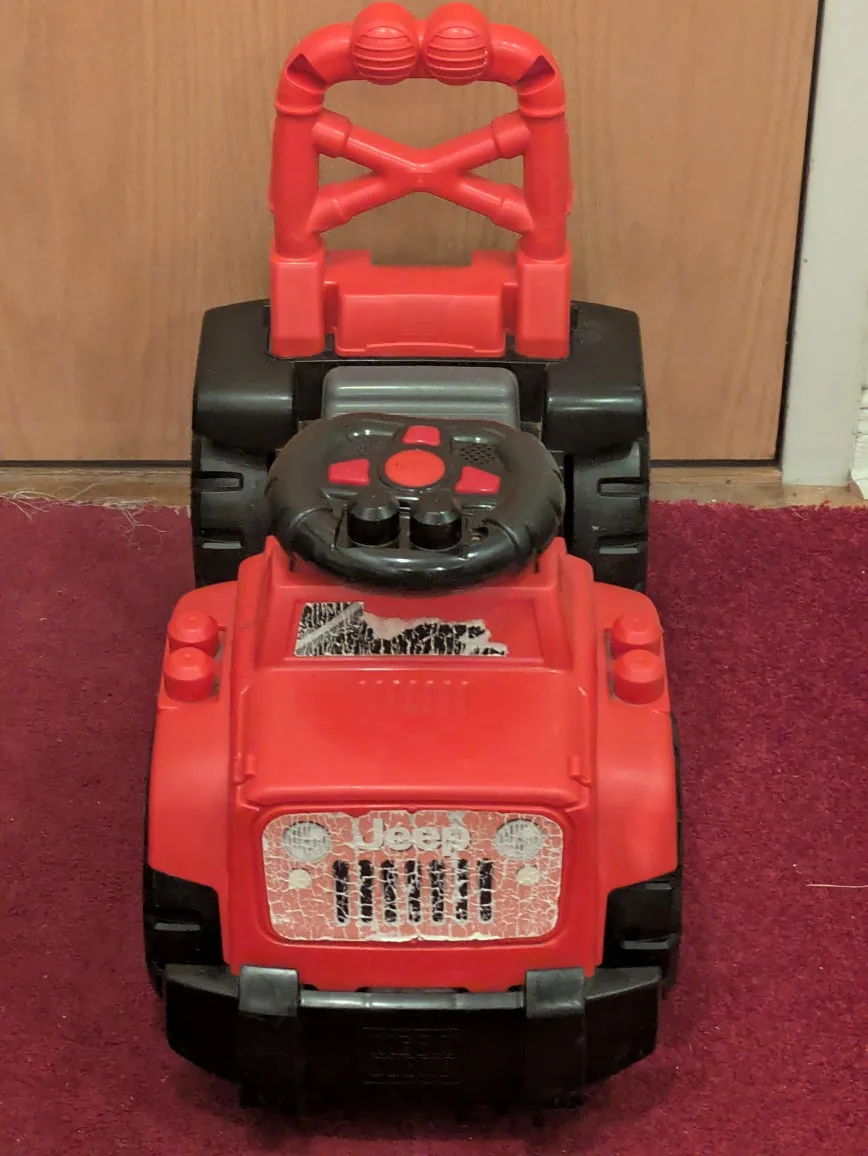 Jeep Toddler Ride-On Toy thumbnail