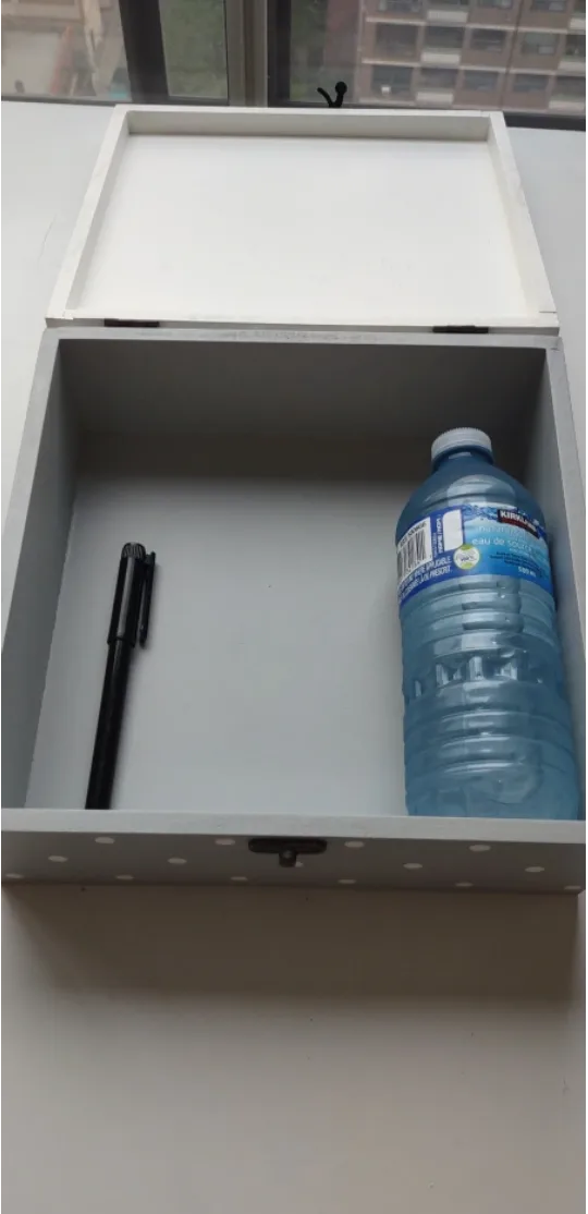 Two Decorative Storage Wooden Boxes image indicator(8)